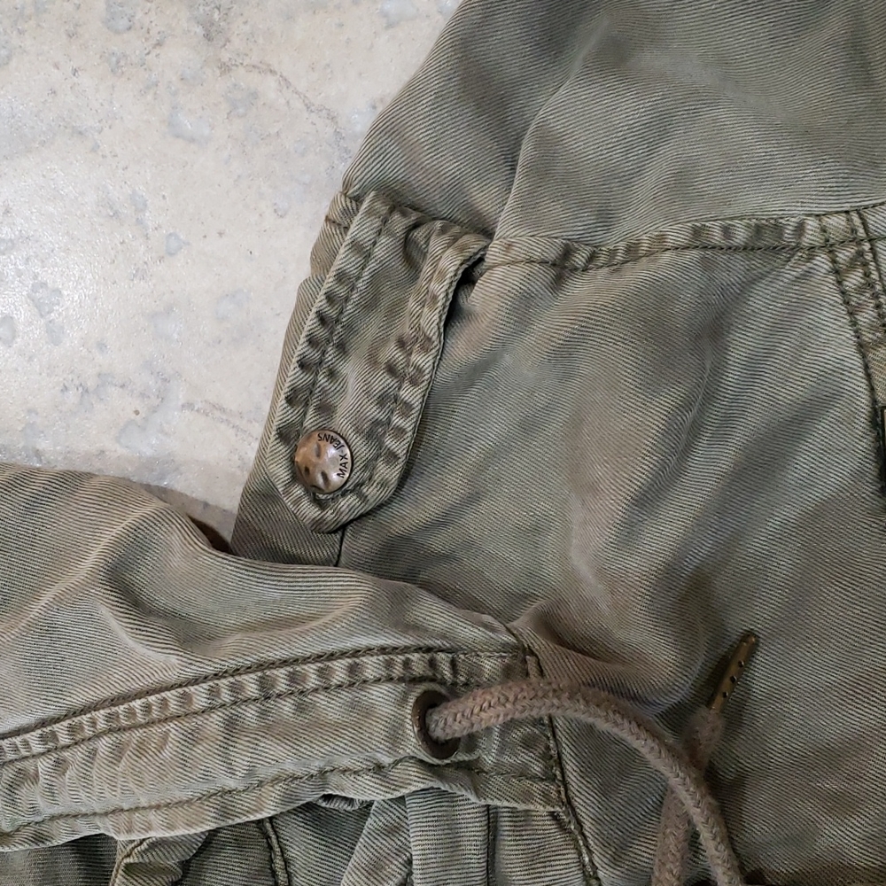 Max Studio Hooded Utility Jacket - image 2